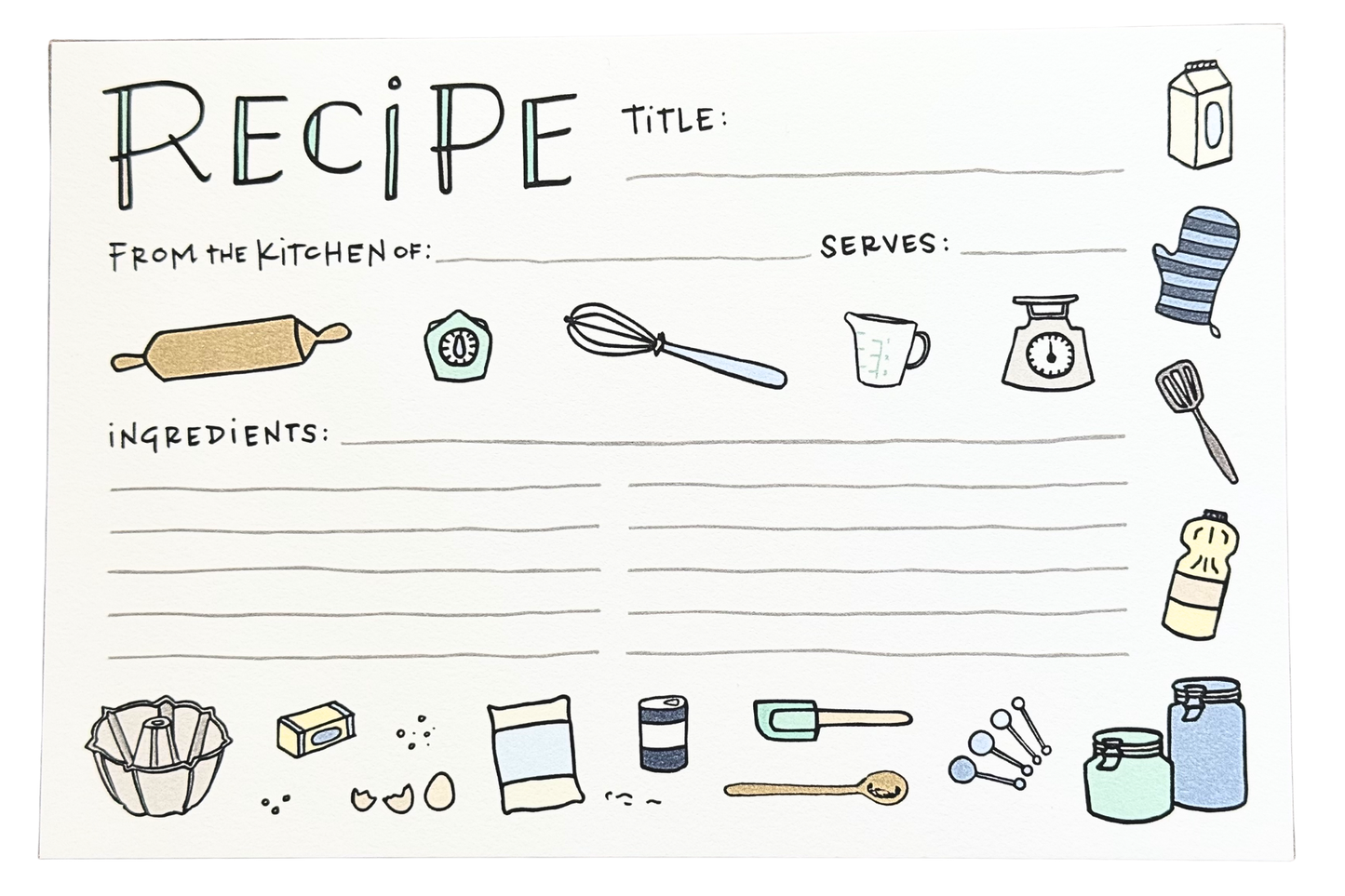 Recipe Cards