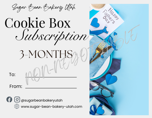 Father's Day Cookie Subscription