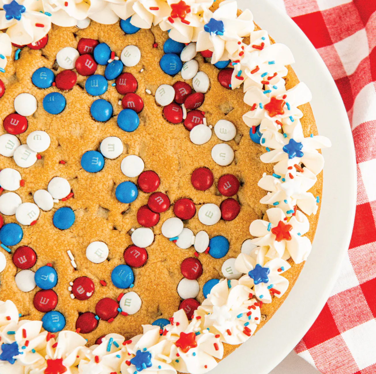 4th of July Cookie Cake