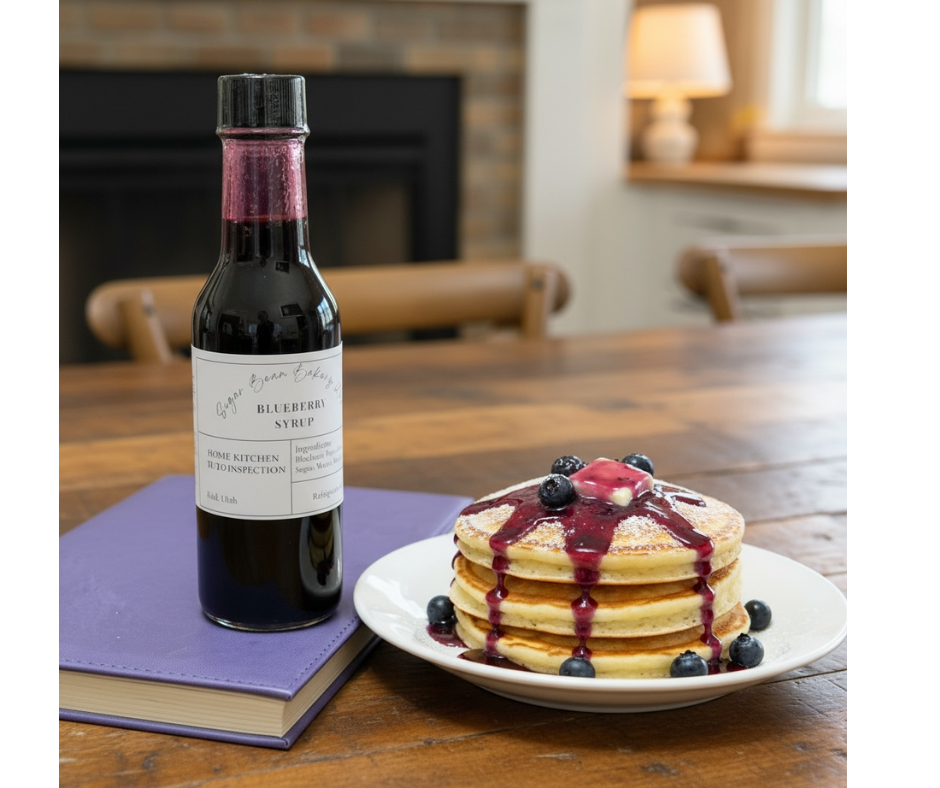 Specialty Syrups by Sugar Bean Bakery Utah