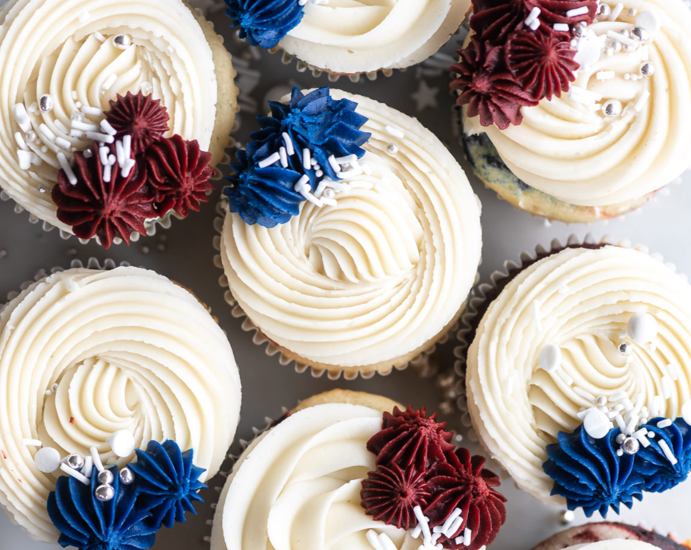 4th of July Cupcakes