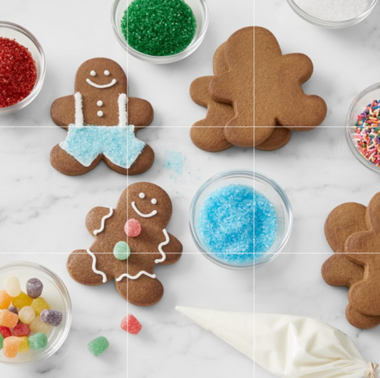Gingerbread Cookie Decorating Kit