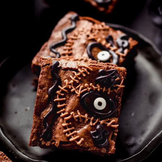 Halloween Spell Book Brownies