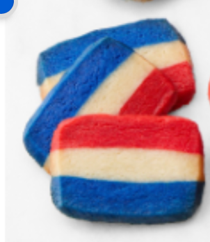 4th of July Slice n Bake Cookies