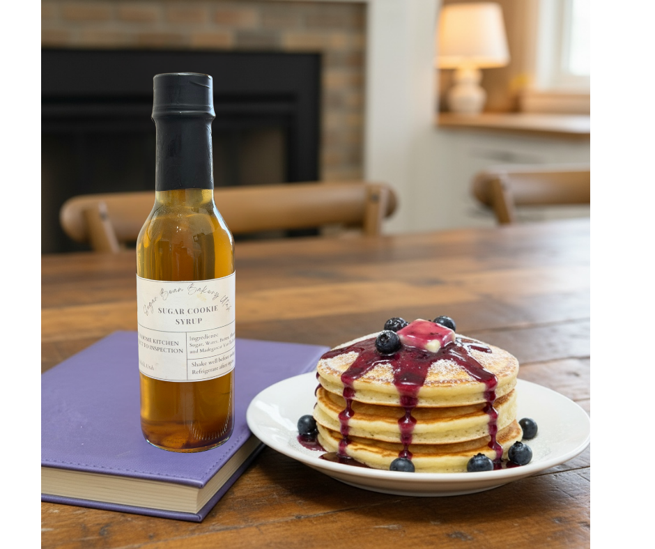 Specialty Syrups by Sugar Bean Bakery Utah