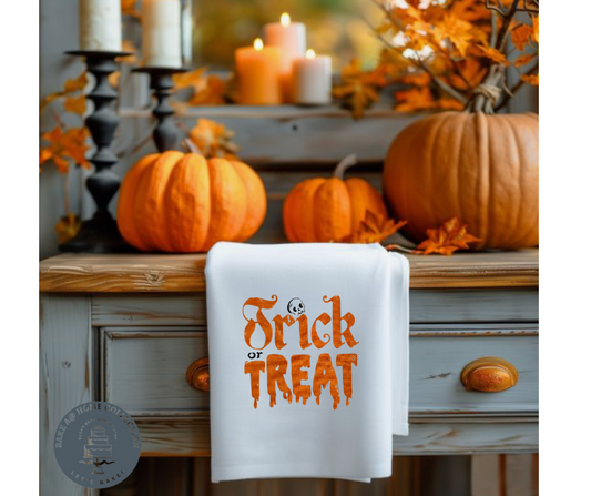 For The Kitchen: Tea Towels - Halloween