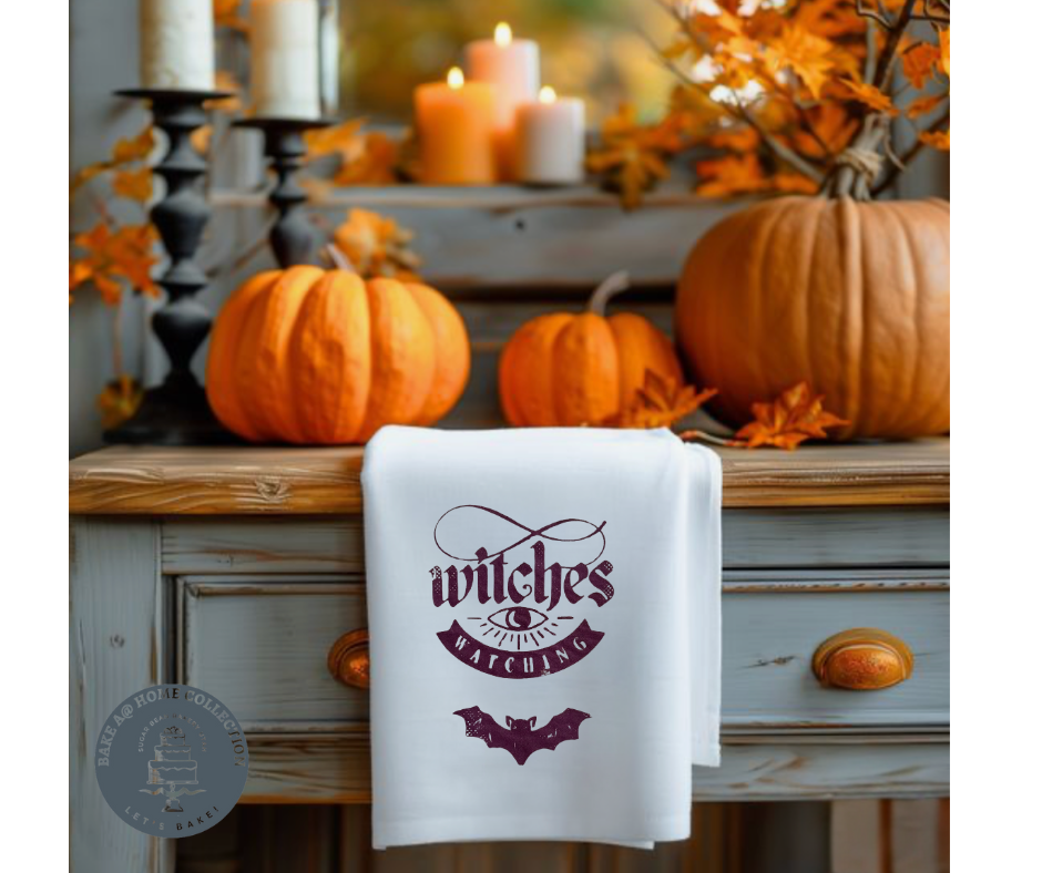 For The Kitchen: Tea Towels - Halloween