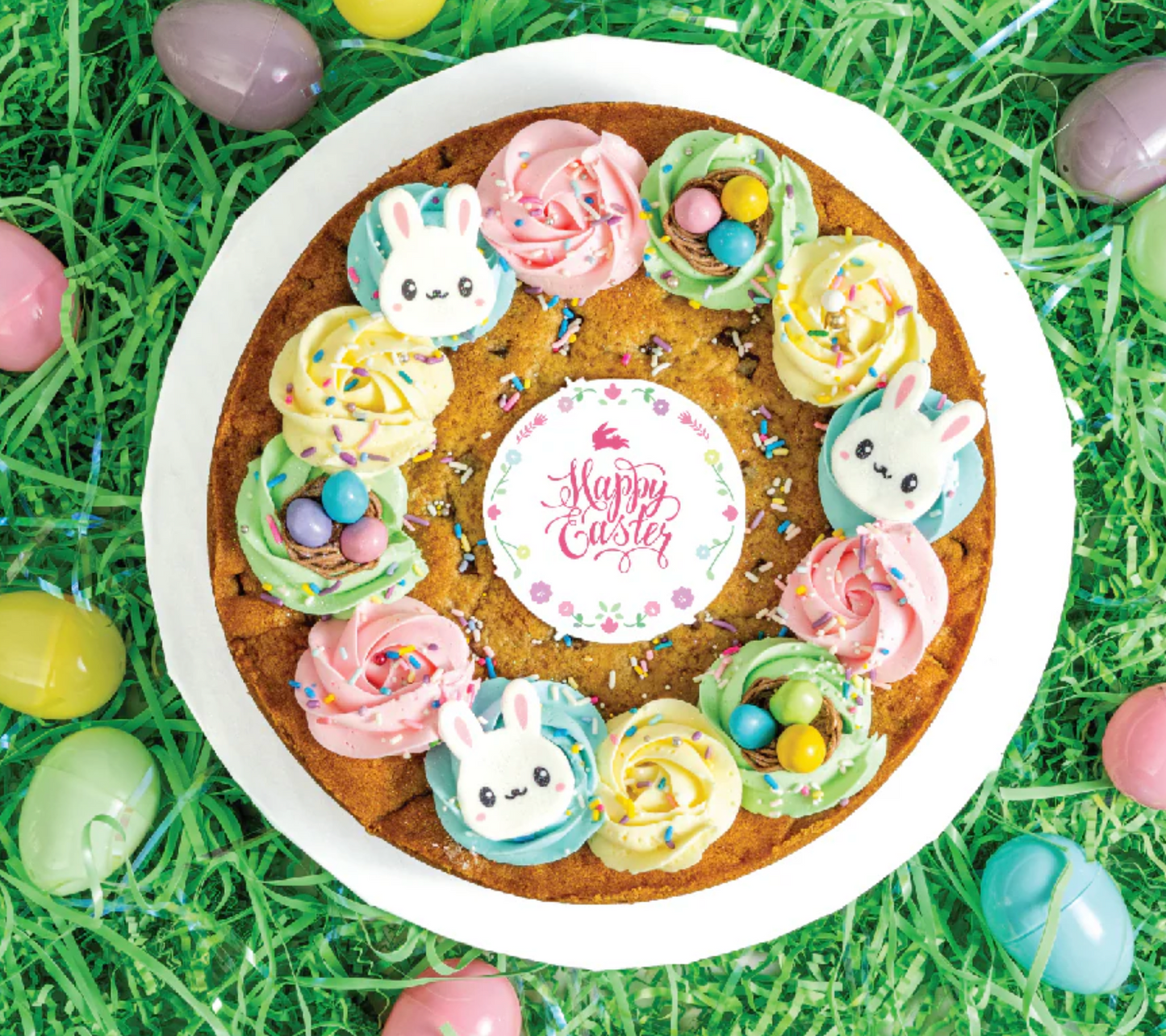 Easter Cookie Cake